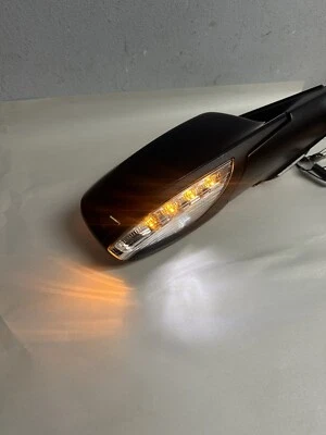 Espejo retrovisor lateral para pasajero Buick LaCrosse 2015-2017 azul marino alerta lateral señal LED Foto 1 de 4