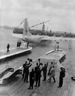 The Last Ever Flying Boat Aeroplane Leaves Southampton 1950 Historic Old Photo