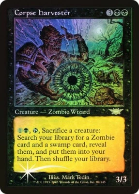 Legions MTG  FOIL  Corpse Harvester  Magic - Image 1 of 2