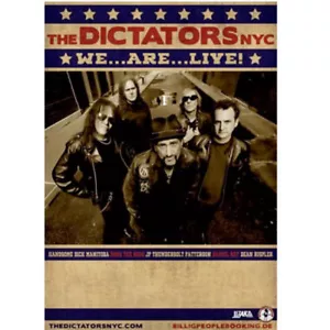 Poster The Dictators NYC Spain Tour 2017 - Foto 1 di 1