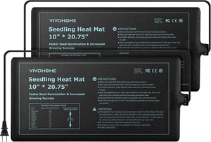 20W Waterproof Seedling Heat Mats for Seed Starting Propagation and Increase Ger - Picture 1 of 6