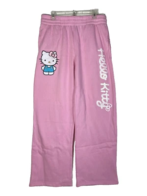 Pantalones de salón Hello Kitty para mujer 50 aniversario rosa grande 12-14 Foto 1 de 4