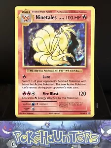 Pokemon Card Ninetales 15/108 Holo Rare XY Evolutions Played - Picture 1 of 6