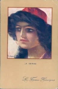 SERBIEN WWI Heldenfrauen Serie 1918 - Bild 1 von 2