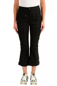 Moncler Women's Black Winter Cropped Pants US 6 IT 42 - Picture 1 of 4