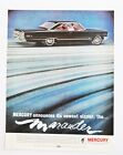 Large Car Ad - 1963 Mercury Marauder S-55 (advertisement print poster brochure)