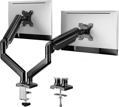 ErGear Dual Monitor Mount up to 32 in Screen Max 22 lbs Each Arm Gas Spring - Image 1 of 4