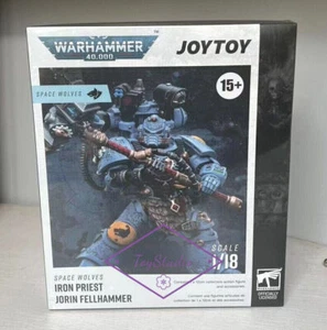 JOYTOY x Warhammer Space Wolves 40k Iron Priest Jorin Fellhammer 1/18 5" Figure - Picture 1 of 19