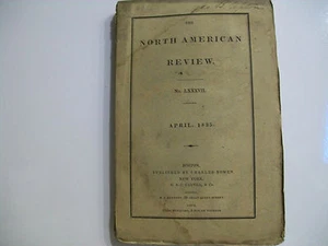 NORTH AMERICAN QUARTERLY REVIEW, April 1835 (Vol. 87) - 1st Ed.  - Picture 1 of 5