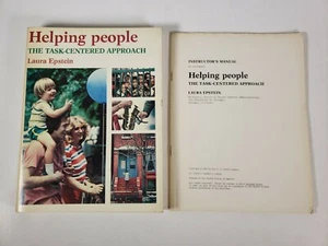 Helping People Task-Centered Approach by Laura Epstein with instructor manual - Picture 1 of 12