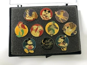 Disney Channel 10º Aniversario Coleccionista Pin/Tie Tack Set 1993 - Total de 10 - Imagen 1 de 3