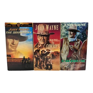 The Searchers The Cowboys The Chisum John Wayne Cowboys VHS - Bild 1 von 7