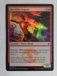 Bloodfire Expert 101 Khans of Tarkir Foil Magic the Gathering - Picture 1 of 2