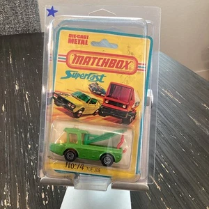 1971 Matchbox Lesney Superfast Toe Joe Tow Truck No 74 Sealed - Picture 1 of 5