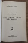 Handbuch der Feld- und Militärpost in Österreich