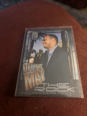 2002 Fleer WWF All Access - Off The Mat The Rock #75 - Image 1 of 2