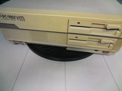 NEC PC-9801 VM21, estado de funcionamiento, FD1155D x 2, V30, 10 MHz, solo unidad principal Foto 1 de 4