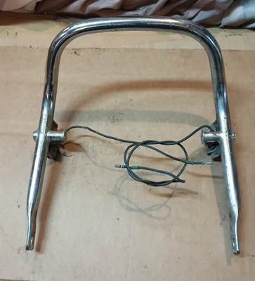 Barra de agarre trasera Honda CB200 CL200 riel asiento parachoques señal de giro soporte de montaje CB175 Foto 1 de 4