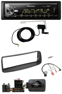 Pioneer Bluetooth DAB USB Lenkrad Autoradio für Peugeot 206 CC 1998-2002 - Bild 1 von 4