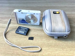 Cámara digital compacta Samsung ST88 16,1 MP 5x zoom blanca - PROBADA - tarjeta SD - Imagen 1 de 19