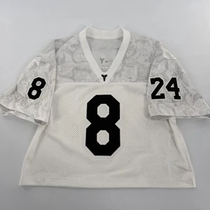 Seltenes Kobe Bryant weißes Nike Damen Crop Trikot Schlangenmuster #8 #24 Mamba S - Bild 1 von 10