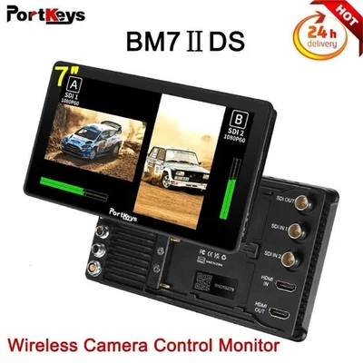 Portkeys BM7IIDS 7 inch Monitor Camera 2200nit Wireless Control BMPCC4/6K Pro - Image 1 of 4