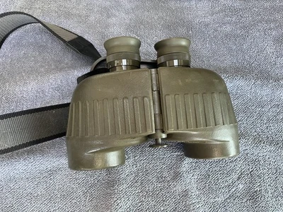 Vintage Steiner West Germany Binoculars 7x50 Military - Military Navy   - Image 1 of 4