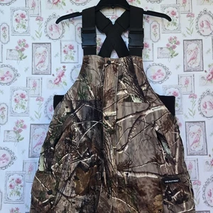Realtree Men's Medium AP Camo Insulated Hunting Bib Overalls Pants - Picture 1 of 7