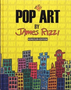 James Rizzi "POP ART" Deutsche Künstleredition von 2008 mit 4 Ersttagsmarken! - Picture 1 of 4