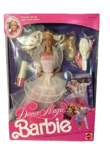 1989 Mattel Dance Magic Barbie Puppe NRFB #4836 blond Modepuppe - Bild 1 von 13