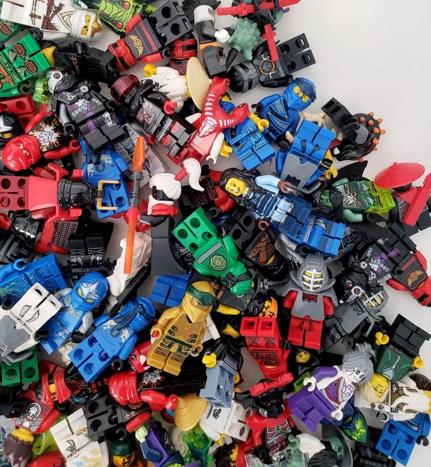 Lot of 1 Random Lego Ninjago Minifigure Blind Grab Bag Ninja Warrior - Image 1 of 4