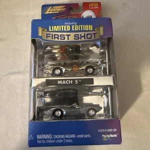2000 Johnny Lightning Speed Racer Cars Limited Edition First Shot MACH 5 NEW NIB - Picture 1 of 8
