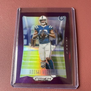 2024 Panini Prizm Deca Adonai Mitchell Rookie Purple /99 Indianapolis Colts NFL - Picture 1 of 3