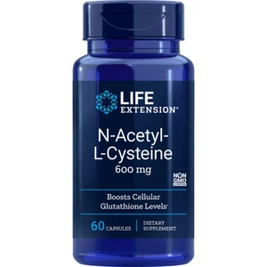 Life Extension N-Acetyl-L-Cysteine 600 mg 60 Caps - Picture 1 of 1