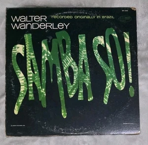 1967 WALTER WANDERLEY SAMBA SO! LP VINYL LATIN JAZZ RARE DJ MONO PROMO WP-1856 - Picture 1 of 3