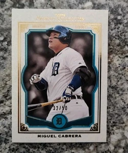 2013 Topps Museum Collection Teal #22 Miguel Cabrera /50 - Picture 1 of 2