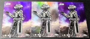 2025 Topps Chrome Star Wars Purple /199 L3-37 Refractor #77 - Picture 1 of 2
