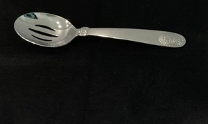 Vintage Ralph Lauren Telluride 1995 Edelstahl durchbohrt glänzend Servierlöffel - Bild 1 von 5