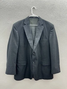 Barrington Mens Suit Cost Size 44S Gray Two Button Up Single Breasted - Picture 1 of 14