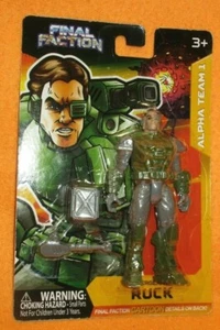 NEU! Final Faction Alpha Team 1 Sergeant Ruck 3-3/4" Actionfigur - Bild 1 von 2