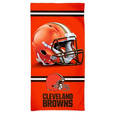 CLEVELAND BROWNS HELMET 30"X60" SPECTRA BEACH TOWEL NEW WINCRAFT 🐶 Cover