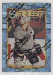 1994-95 Topps Finest Refractor Rob Blake #45 HOF