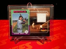 Topps American Pie Rookie Reprint George Brett Game-Worn Jersey Royals