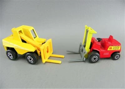 Elevador de horquilla vintage Lesney Matchbox Superfast 1972 #15/1977 Sambron Jacklift #48 Foto 1 de 4