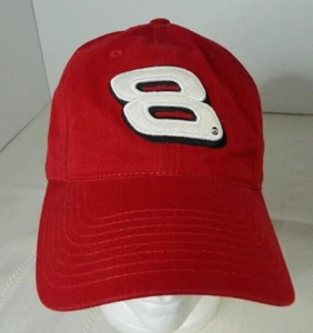 Sombrero Nascar Chase Authentics Dale Earnhart Jr #8 Rojo OSFM Gancho y Lazo Ajustables - Imagen 1 de 12