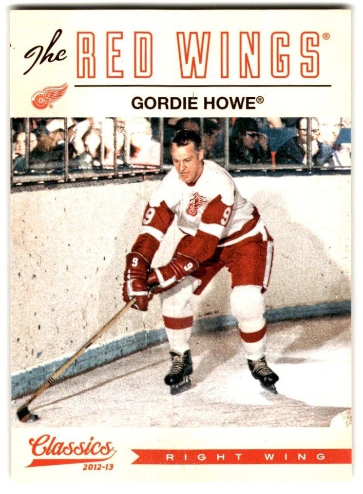 2012-13 Panini Classics Signatures Gordie Howe #1 Detroit Red Wings - Image 1 of 2