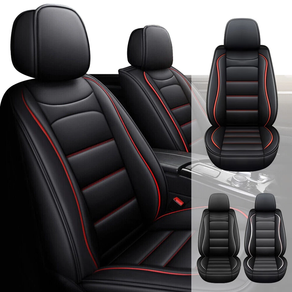 Car Front & Rear Cushion 5 Seat Covers PU Leather For Kia Forte 2010-2023 Color - Изображение 1 из 3