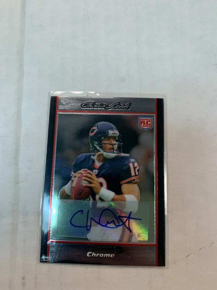 Chris Leak 2007 Chrome Rookie Auto Card #BC64 - Image 1 of 1