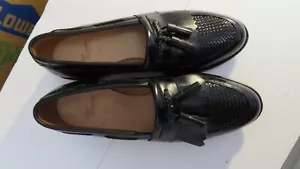 Mocassino Allen Edmonds 1809 Cody in pelle nera con nappa - TAGLIA 14 B - Foto 1 di 4