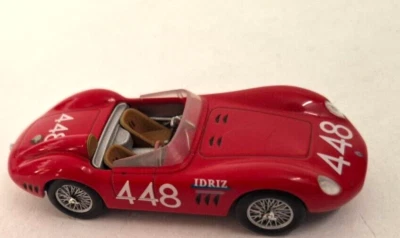METRO USATO 1:43 AUTO DIE CAST MASERATI 200 SI #448 1957 ROSSO EDI 1 MASERATI - Immagine 1 di 2